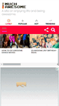 Mobile Screenshot of muchawesome.com